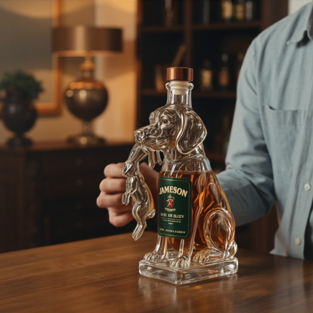Mia Ottawa - Dog-Themed Whisky Flask