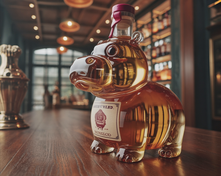Mia Ottawa - Hippopotamus Edition Whisky Flask
