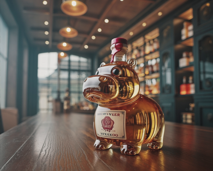 Mia Ottawa - Hippopotamus Edition Whisky Flask