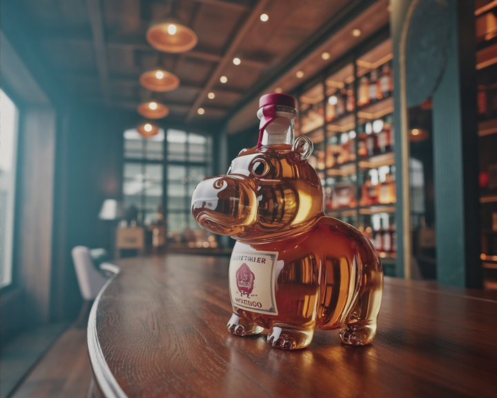 Mia Ottawa - Hippopotamus Edition Whisky Flask