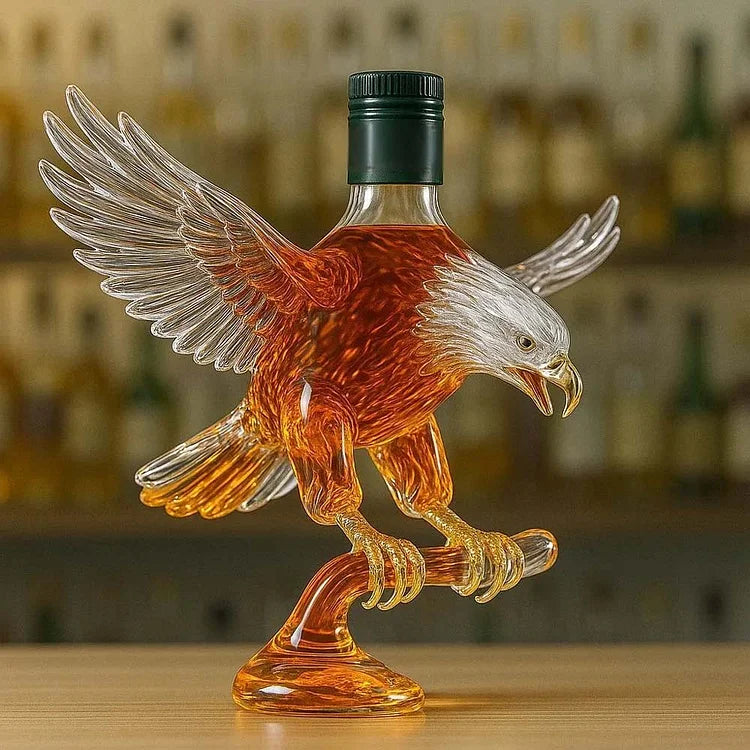 Mia Ottawa - Handcrafted Eagle Whiskey Decanter