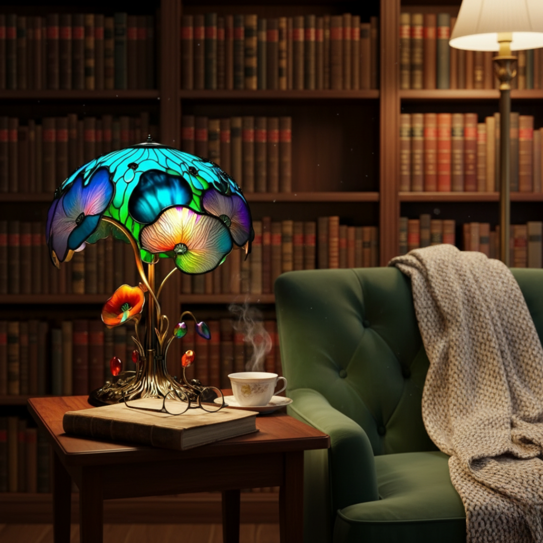 Mia Ottawa - Whimsical Mushroom Flower Lamp