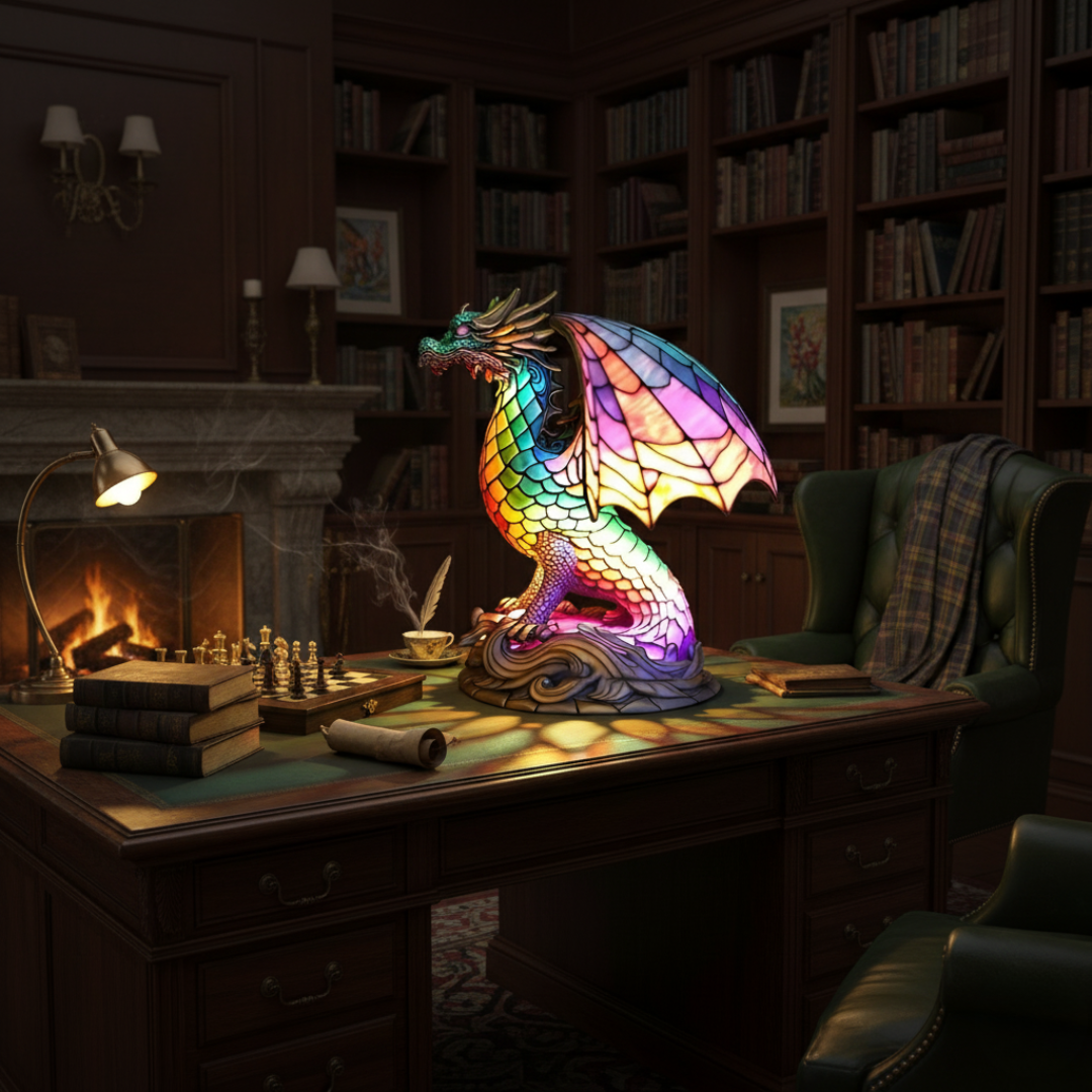 Mia Ottawa - Enchanted Dragon Lamp