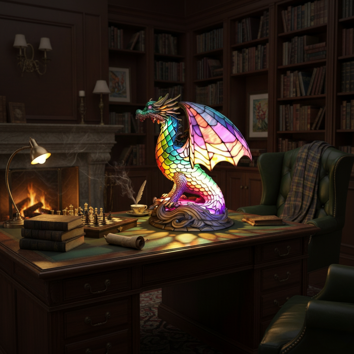 Mia Ottawa - Enchanted Dragon Lamp