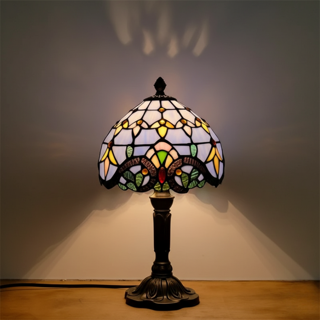 Mia Ottawa - Elegant Stained Glass Lamp