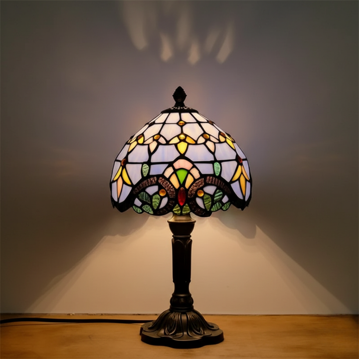 Mia Ottawa - Elegant Stained Glass Lamp