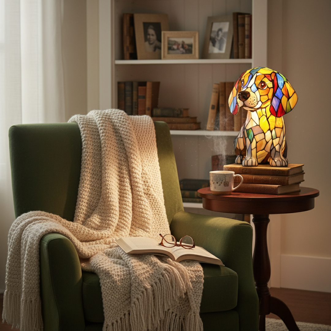 Mia Ottawa - Charming Mosaic LED Lamp