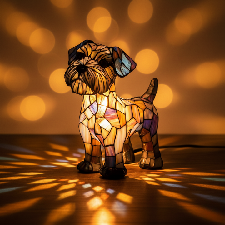 Mia Ottawa - Artistic Terrier LED Lamp