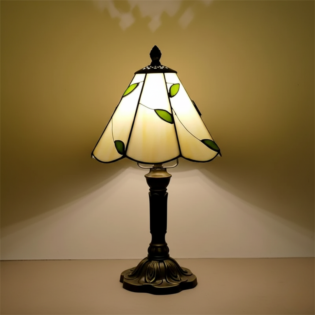 Mia Ottawa - Mediterranean Stained Glass Lamp