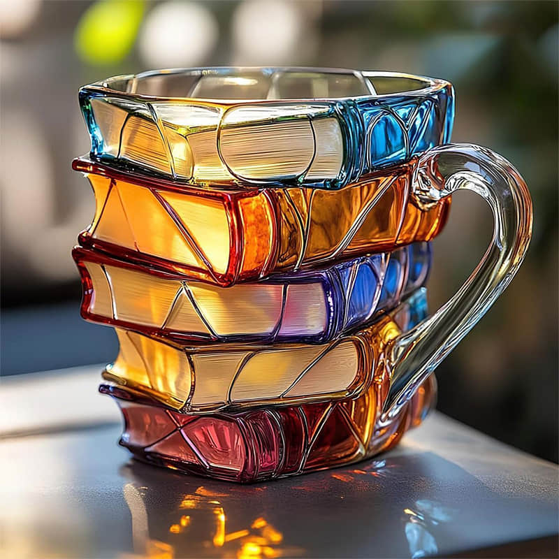 Mia Ottawa - Handmade 3D Book Mug