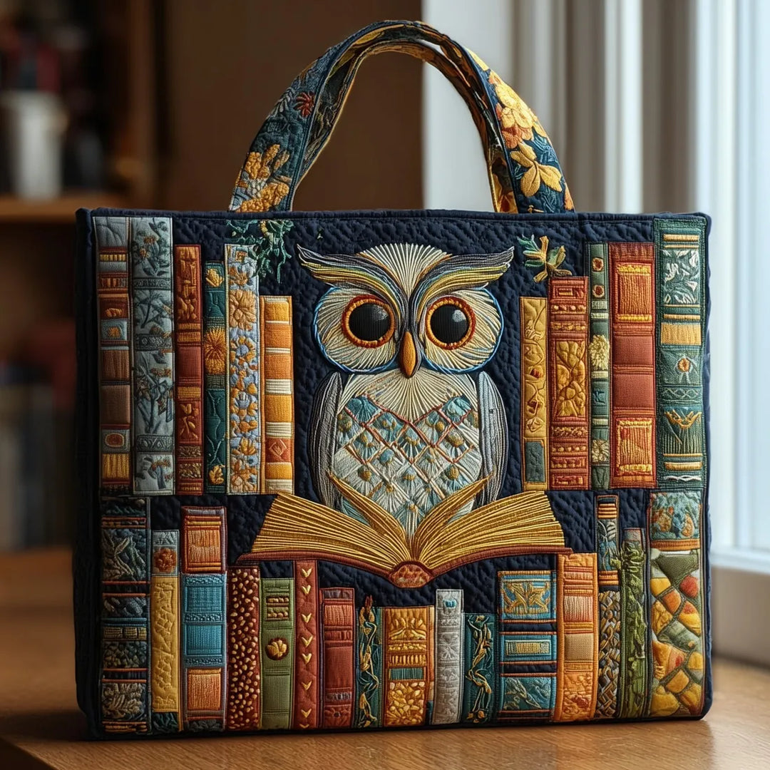 Mia Ottawa - Owl Design Tote Bag