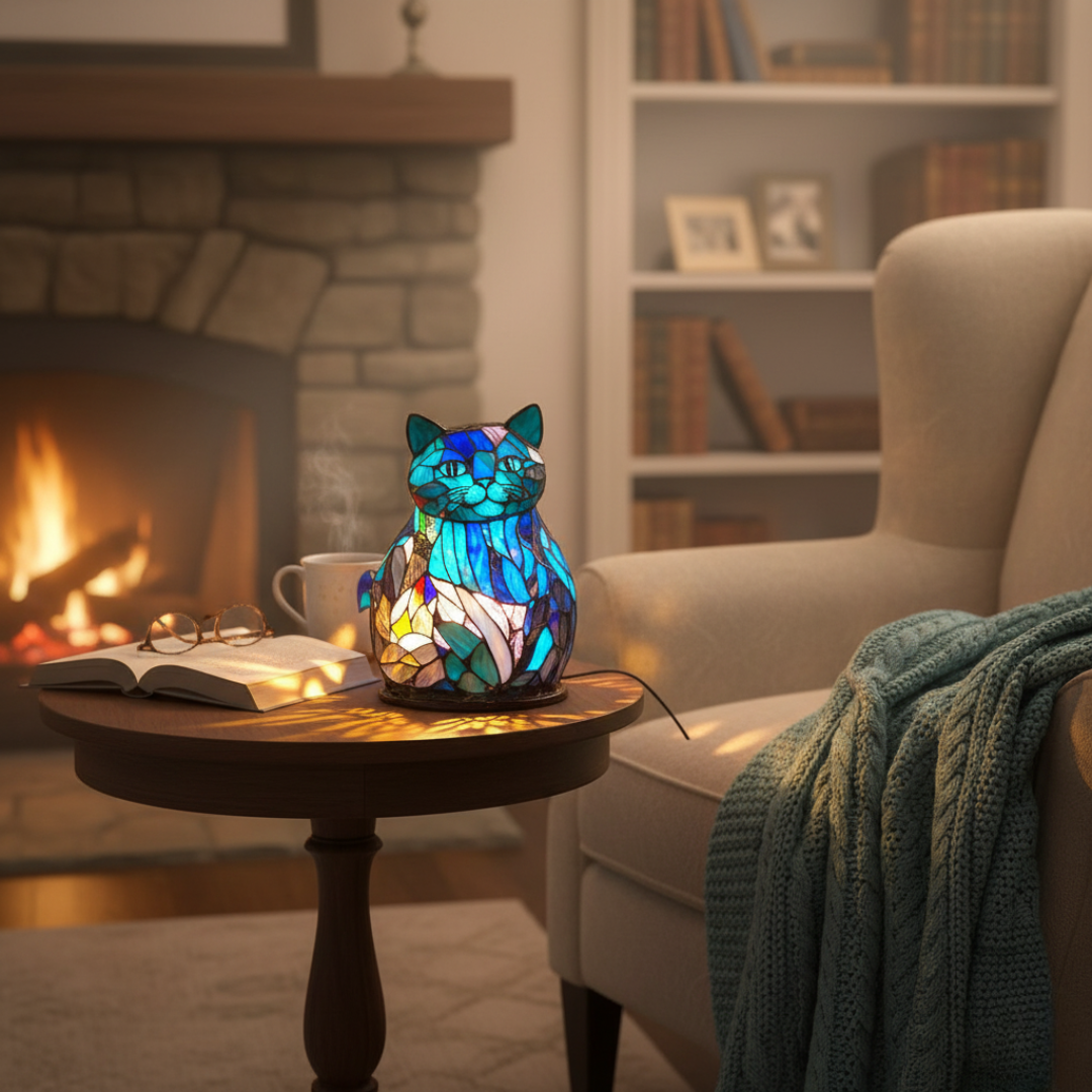 Mia Ottawa - Enchanted Cat Lamp