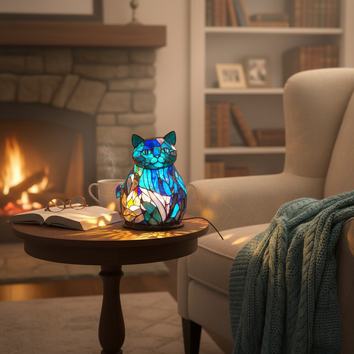 Mia Ottawa - Enchanted Cat Lamp