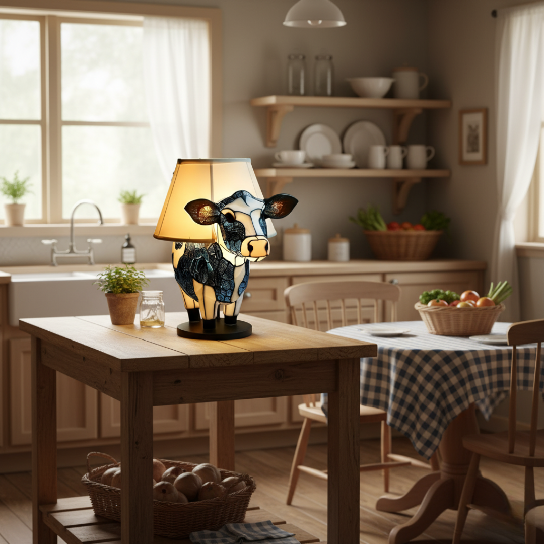 Mia Ottawa - Enchanted Cow Lamp