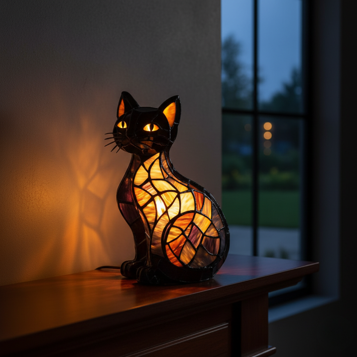 Mia Ottawa - Artistic Cat LED Lamp