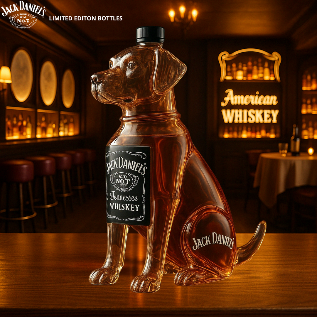 Mia Ottawa - Sitting Dog Whiskey Bottle