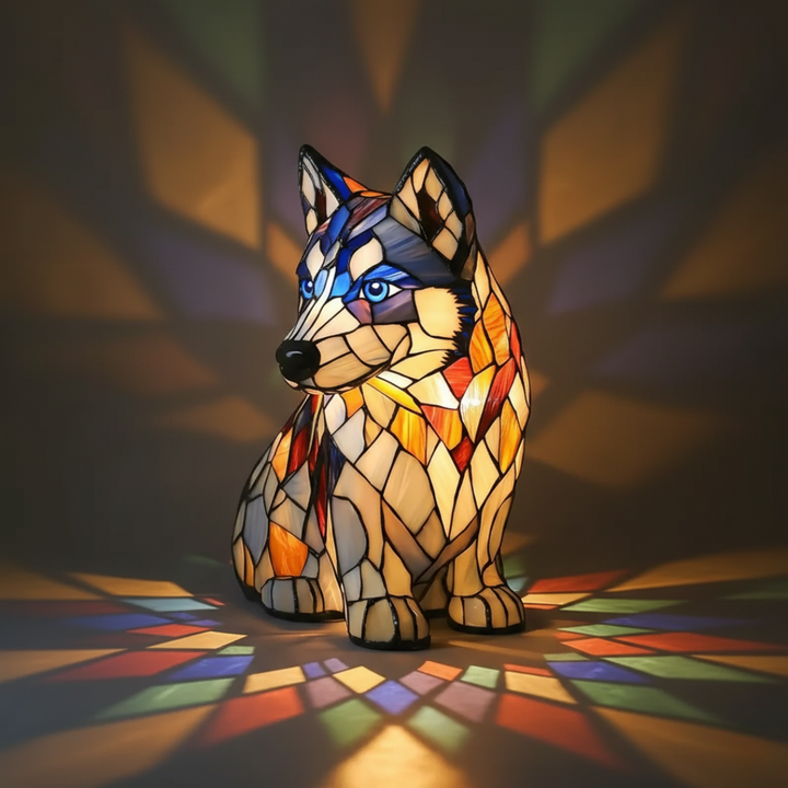 Mia Ottawa - Geometric Husky Lamp