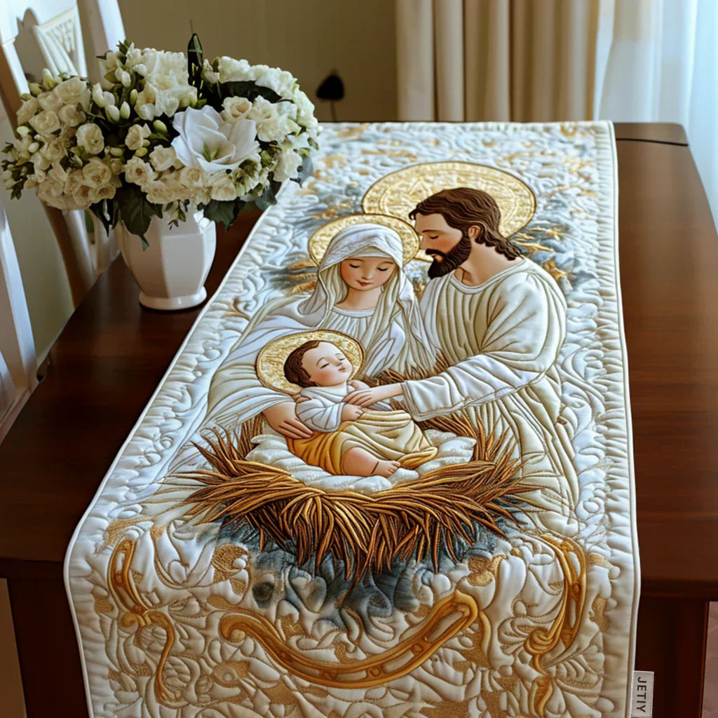 Mia Ottawa - Bethlehem Light Quilted Table Runner