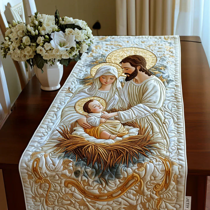 Mia Ottawa - Bethlehem Light Quilted Table Runner