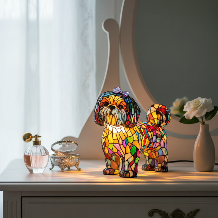Mia Ottawa - Geometric Dog Lamp