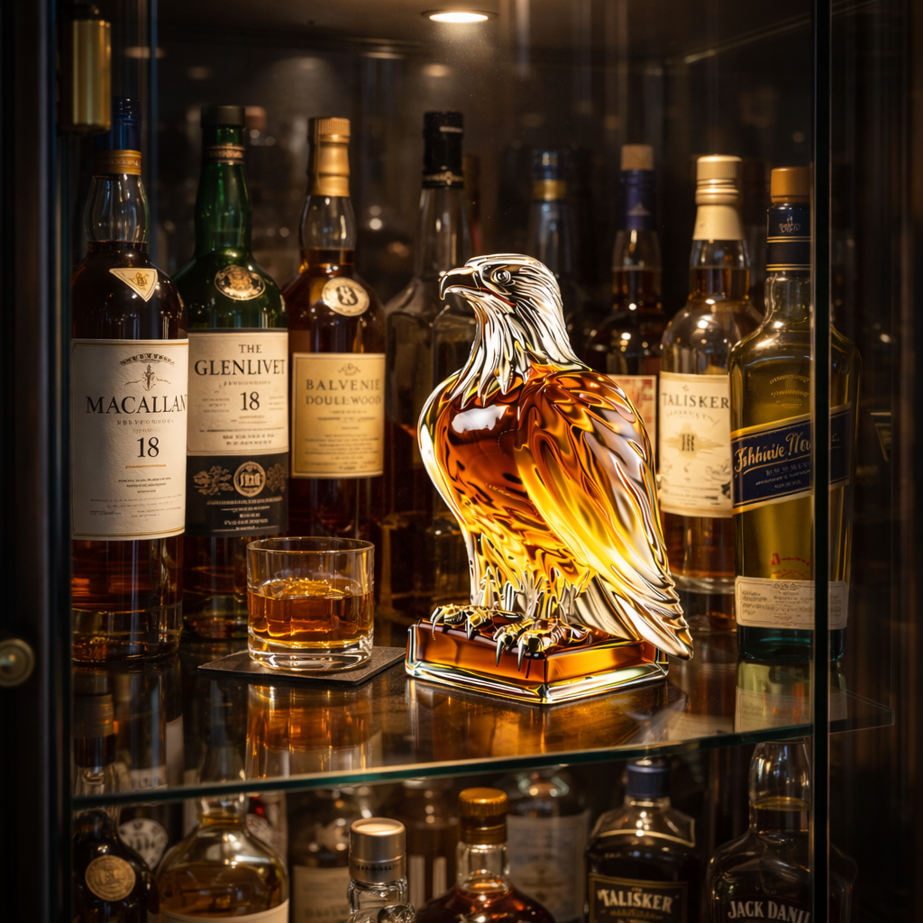 Mia Ottawa - Eagle Edition Whiskey Flask