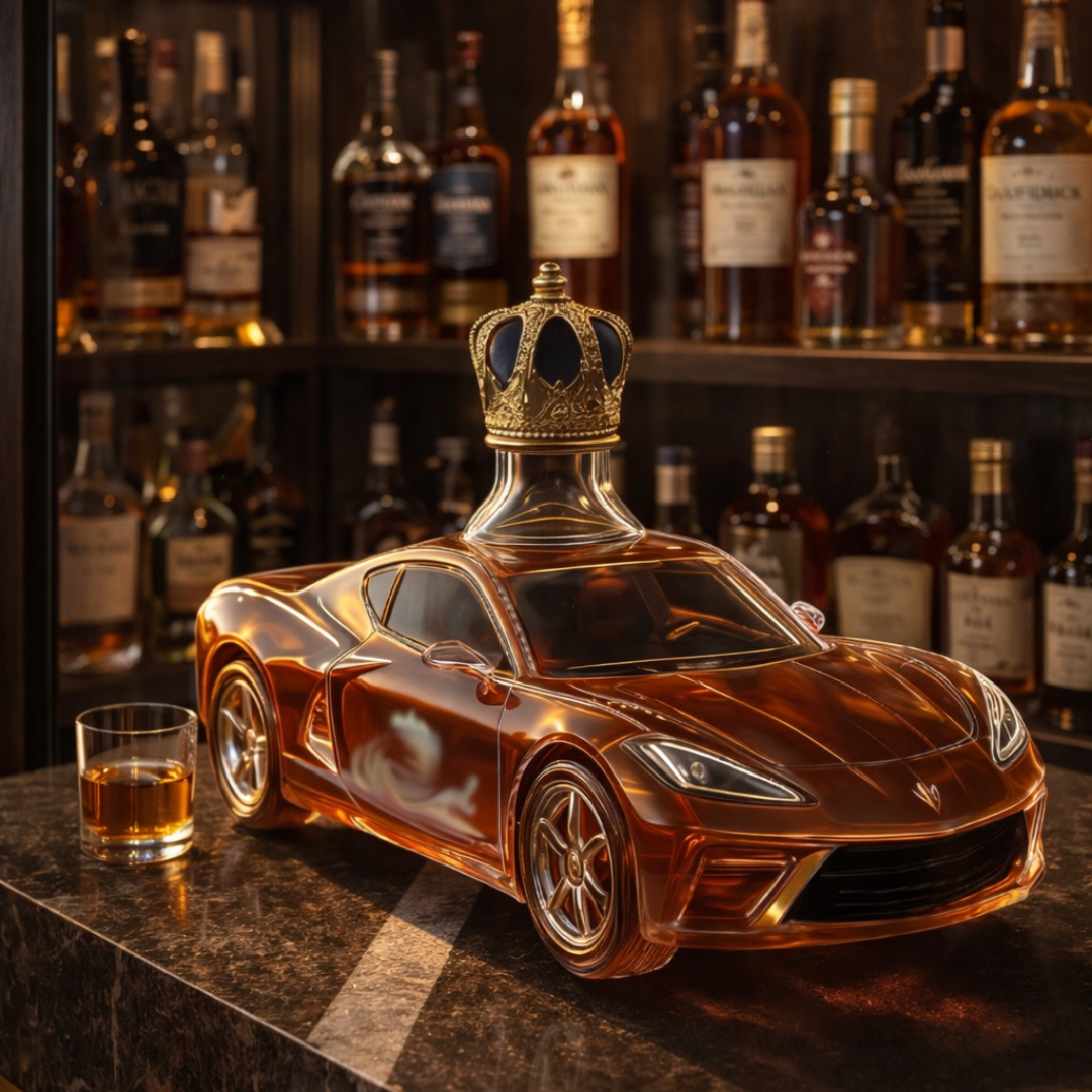 Mia Ottawa - Corvette Model Whisky Flask