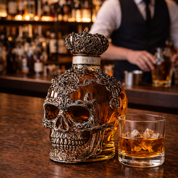 Mia Ottawa - Skull-Shape Whisky Flask