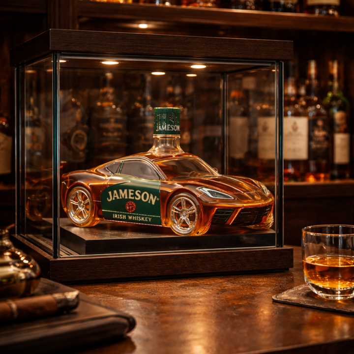 Mia Ottawa - Corvette Model Whisky Flask