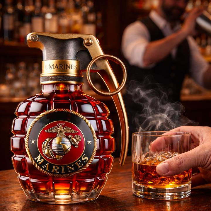 Mia Ottawa - Granate Whisky Flask