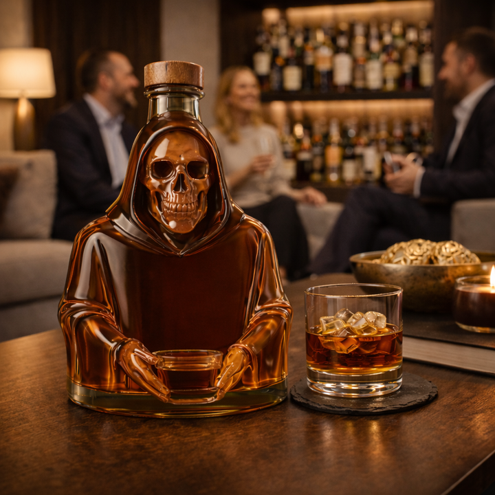 Mia Ottawa - Skeleton Whisky Flask