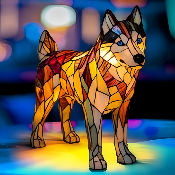 Mia Ottawa - Nala Stained Glass Lamp