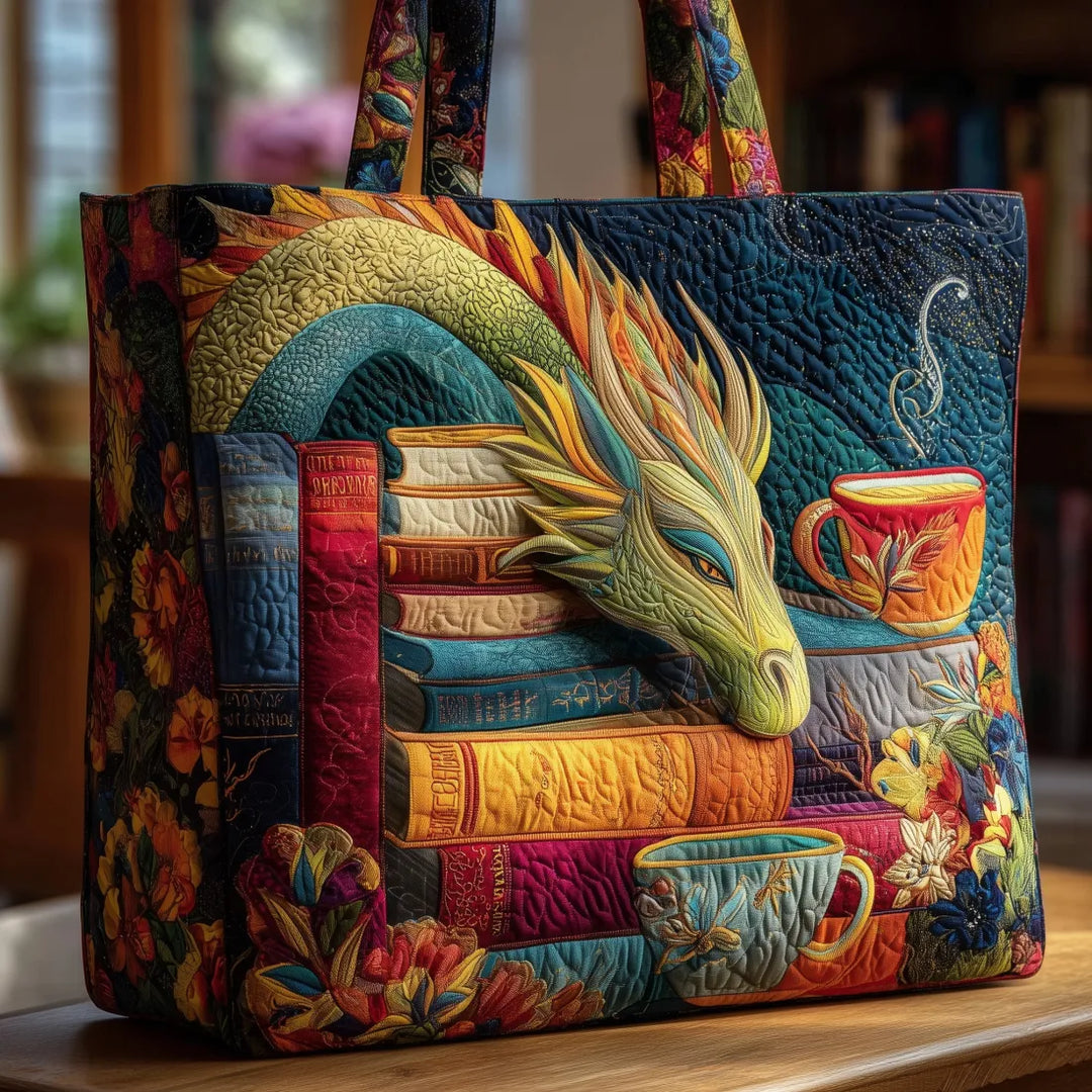 Mia Ottawa - Dragon Book Tote Bag