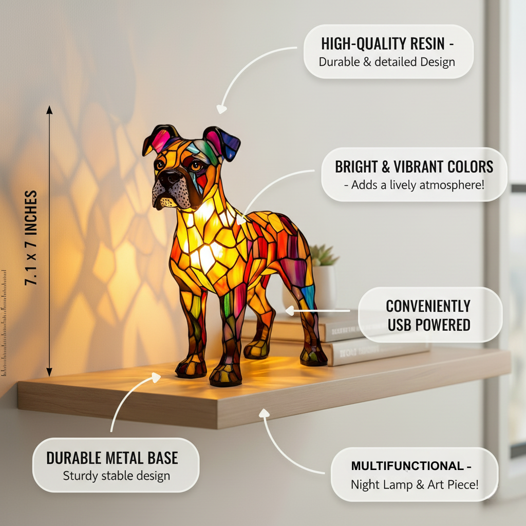 Mia Ottawa - Enchanting Canine Lamp