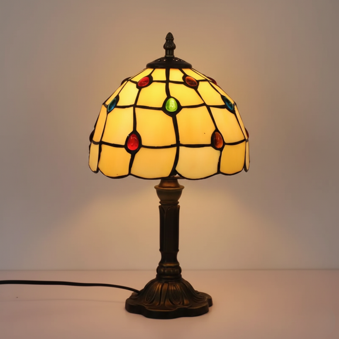 Mia Ottawa - Elegant Stained Glass Lamp