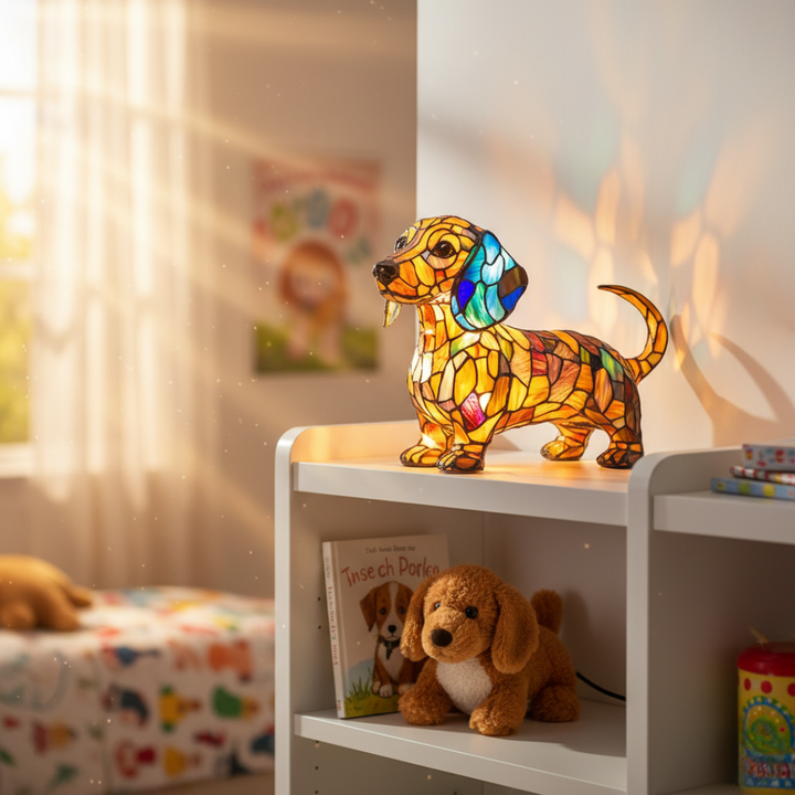 Mia Ottawa - Artistic Dachshund Lamp