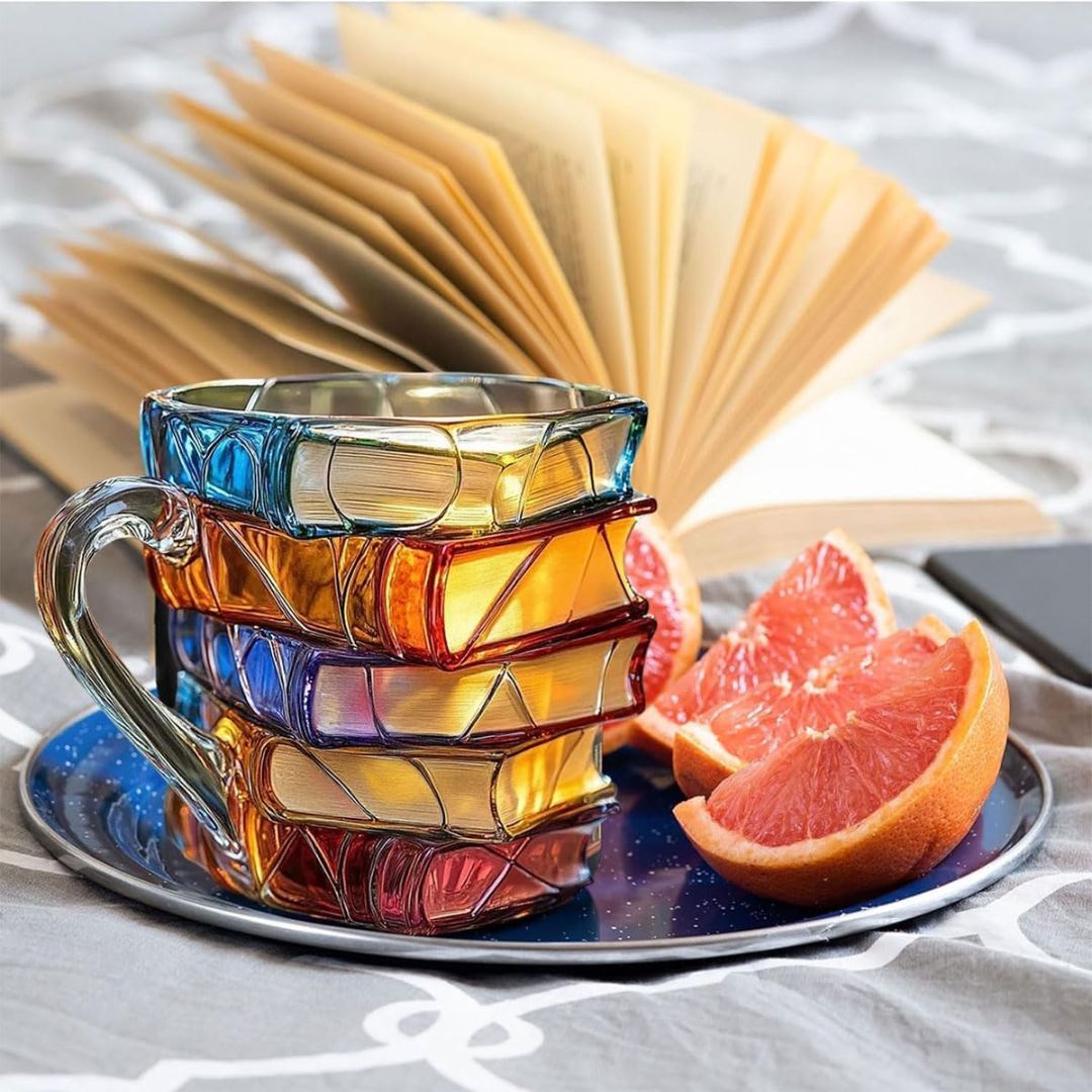 Mia Ottawa - Handmade 3D Book Mug