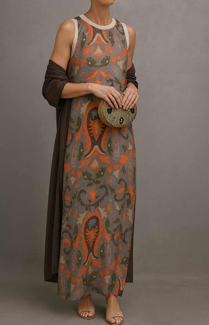 Azara Printed Maxi Set