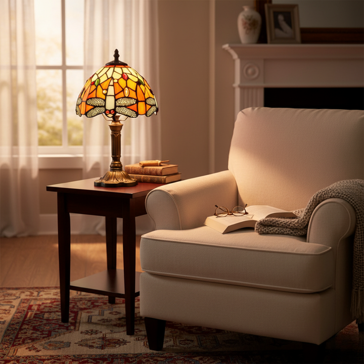 Mia Ottawa - Stained Glass Table Lamp