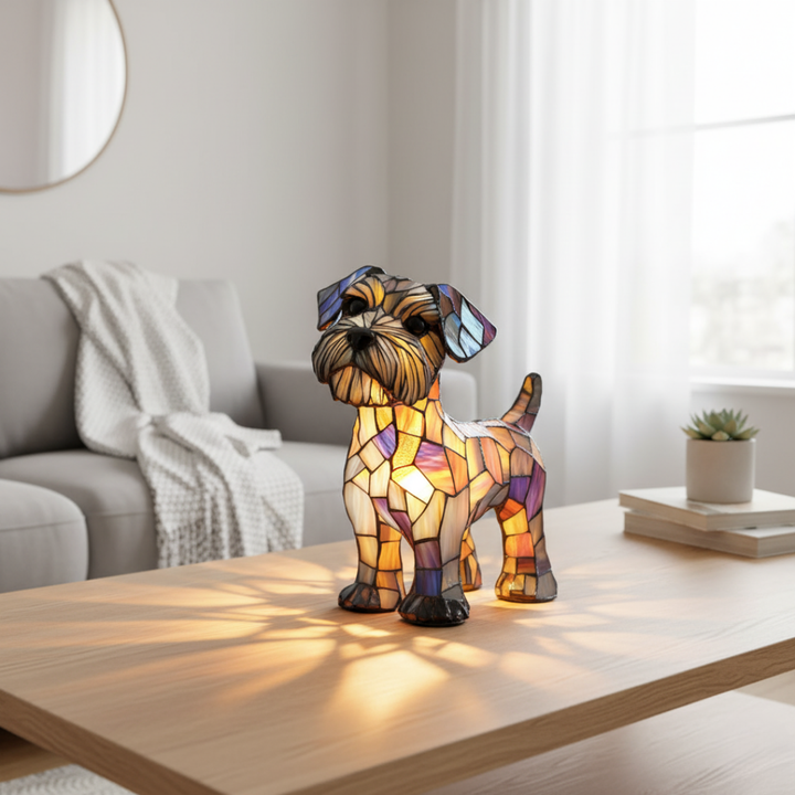 Mia Ottawa - Artistic Terrier LED Lamp