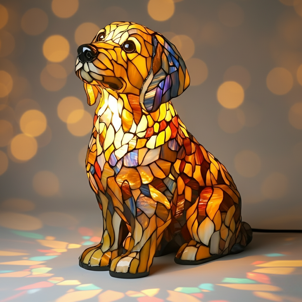 Mia Ottawa - Artistic Dog LED Lamp