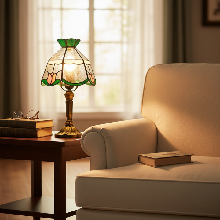 Mia Ottawa - Stained Glass Table Lamp