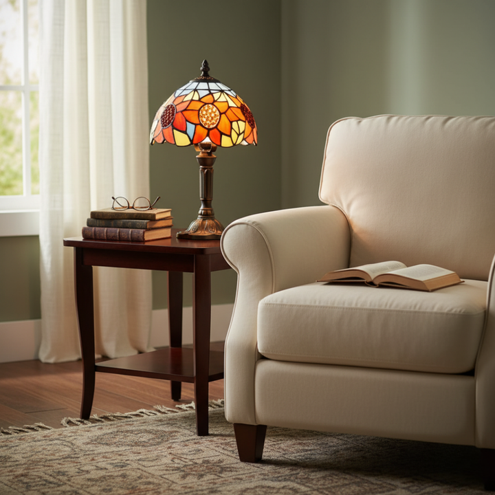 Mia Ottawa - Stained Glass Table Lamp