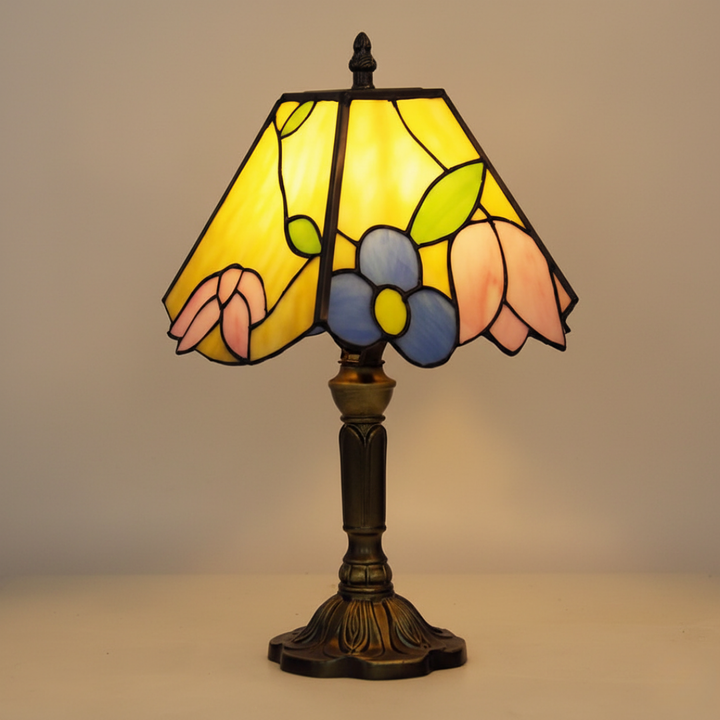 Mia Ottawa - Mediterranean Stained Glass Lamp