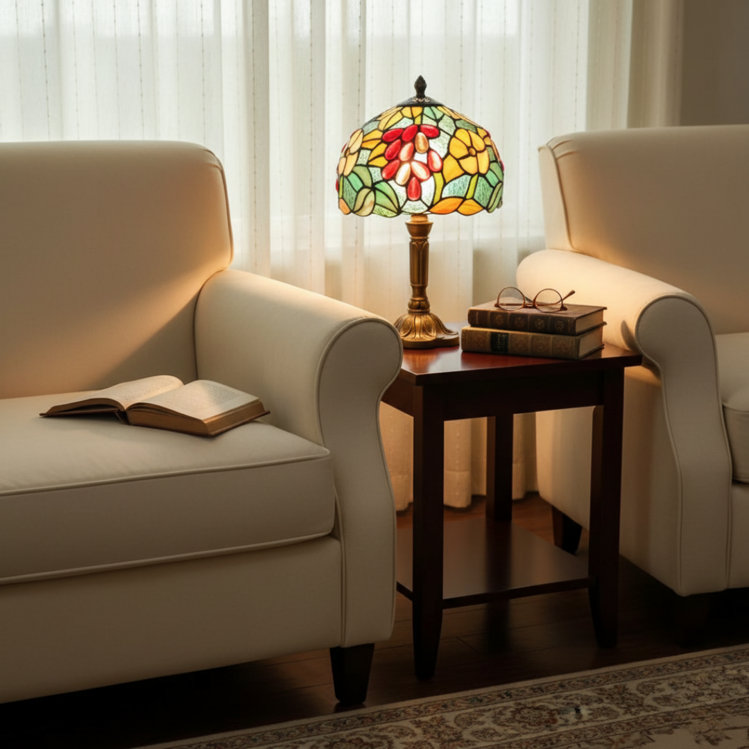 Mia Ottawa - Stained Glass Table Lamp
