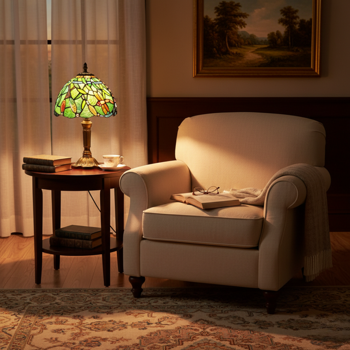 Mia Ottawa - Stained Glass Table Lamp