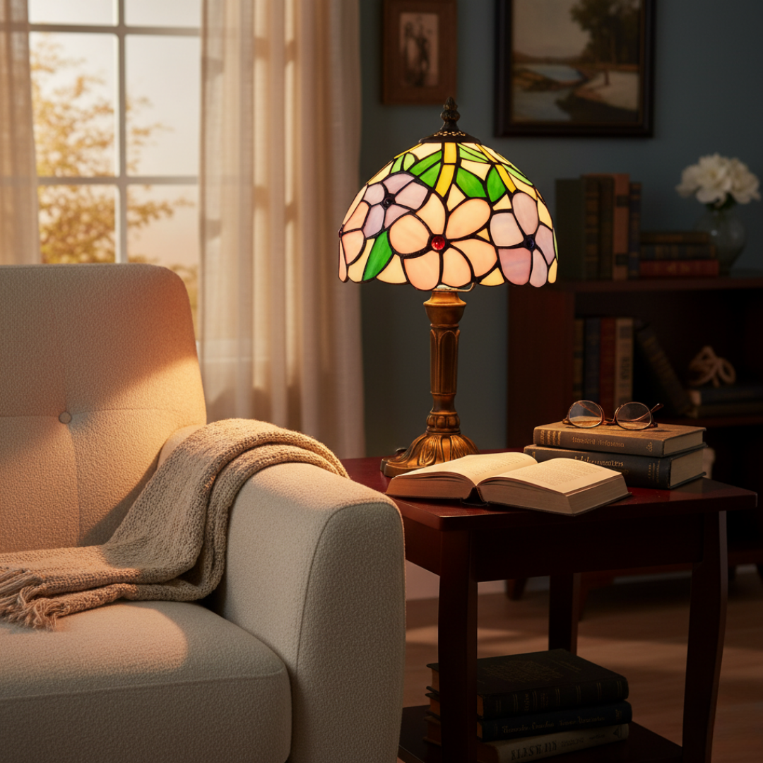 Mia Ottawa - Stained Glass Table Lamp