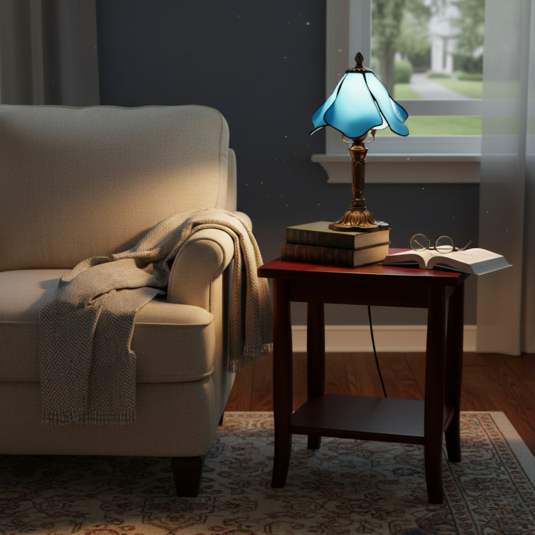 Mia Ottawa - Stained Glass Table Lamp