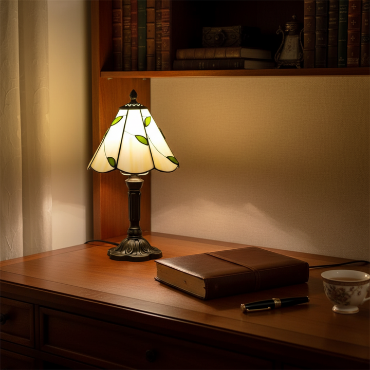 Mia Ottawa - Mediterranean Stained Glass Lamp