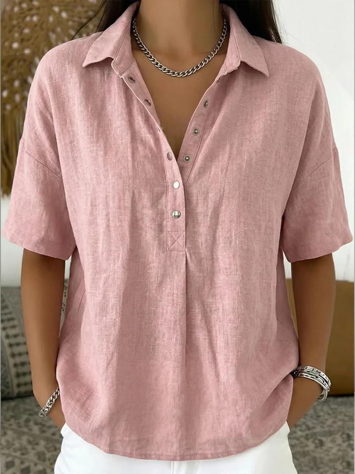 Lena Linen Blouse
