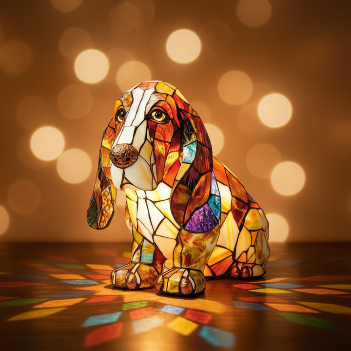 Mia Ottawa - Geometric Canine LED Lamp